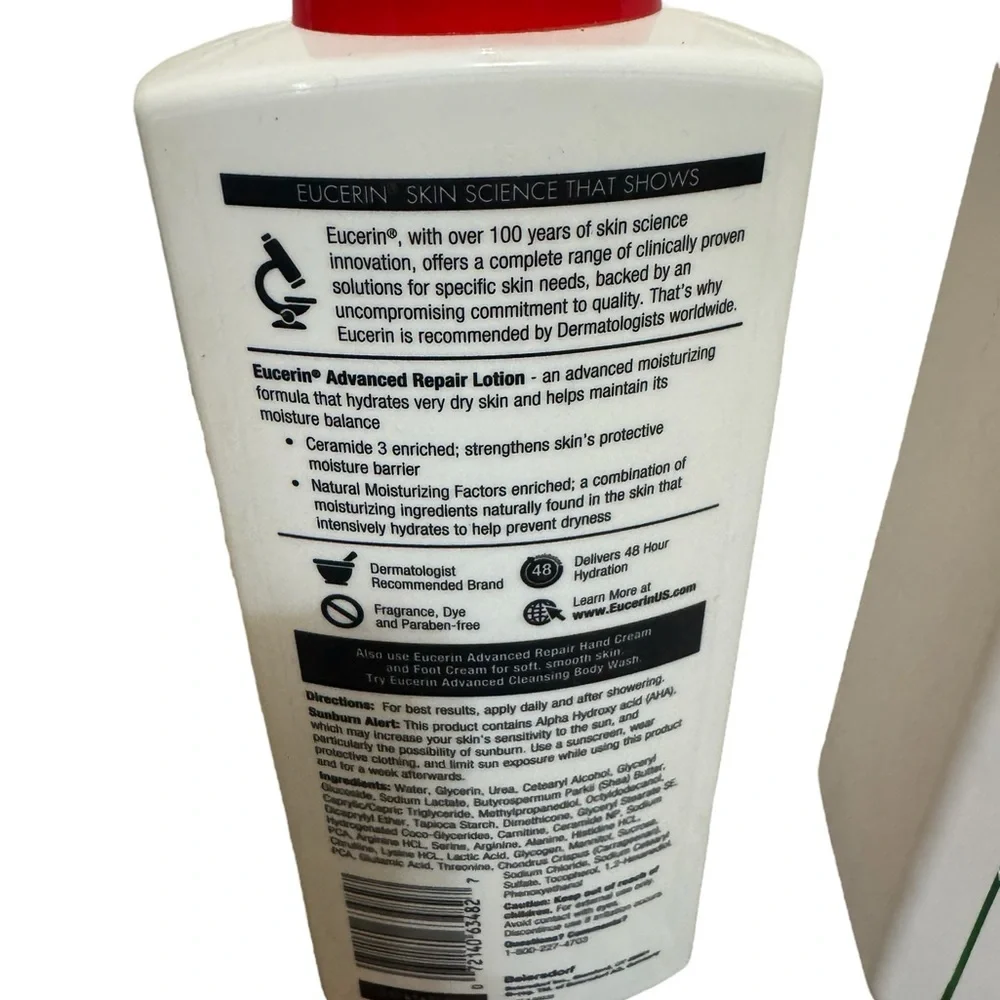 Set of 2‎ Body Care Items: Native & Eucerin NEW